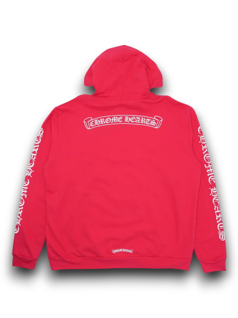 Chrome Hearts "scroll" logo hoodie