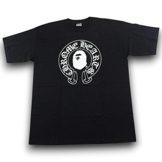 Chrome heart x Bape Tee