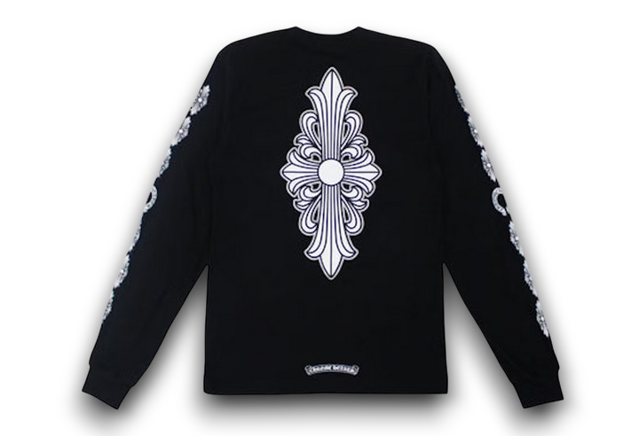 hrome Hearts Floral Cross Shirt