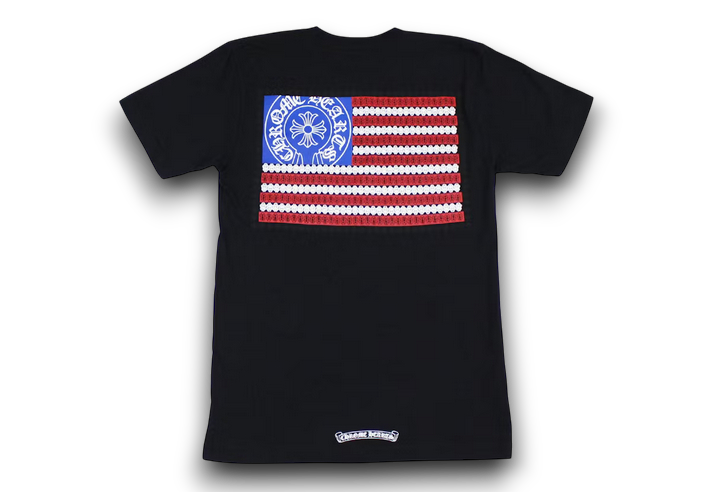 Chrome Heart "USA" FLAG Sleeve/shirt